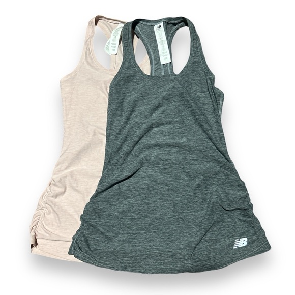 New Balance 2pcs Racer back Tank Tops - Picture 1 of 2